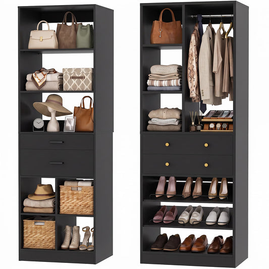 Closet System Set of 2