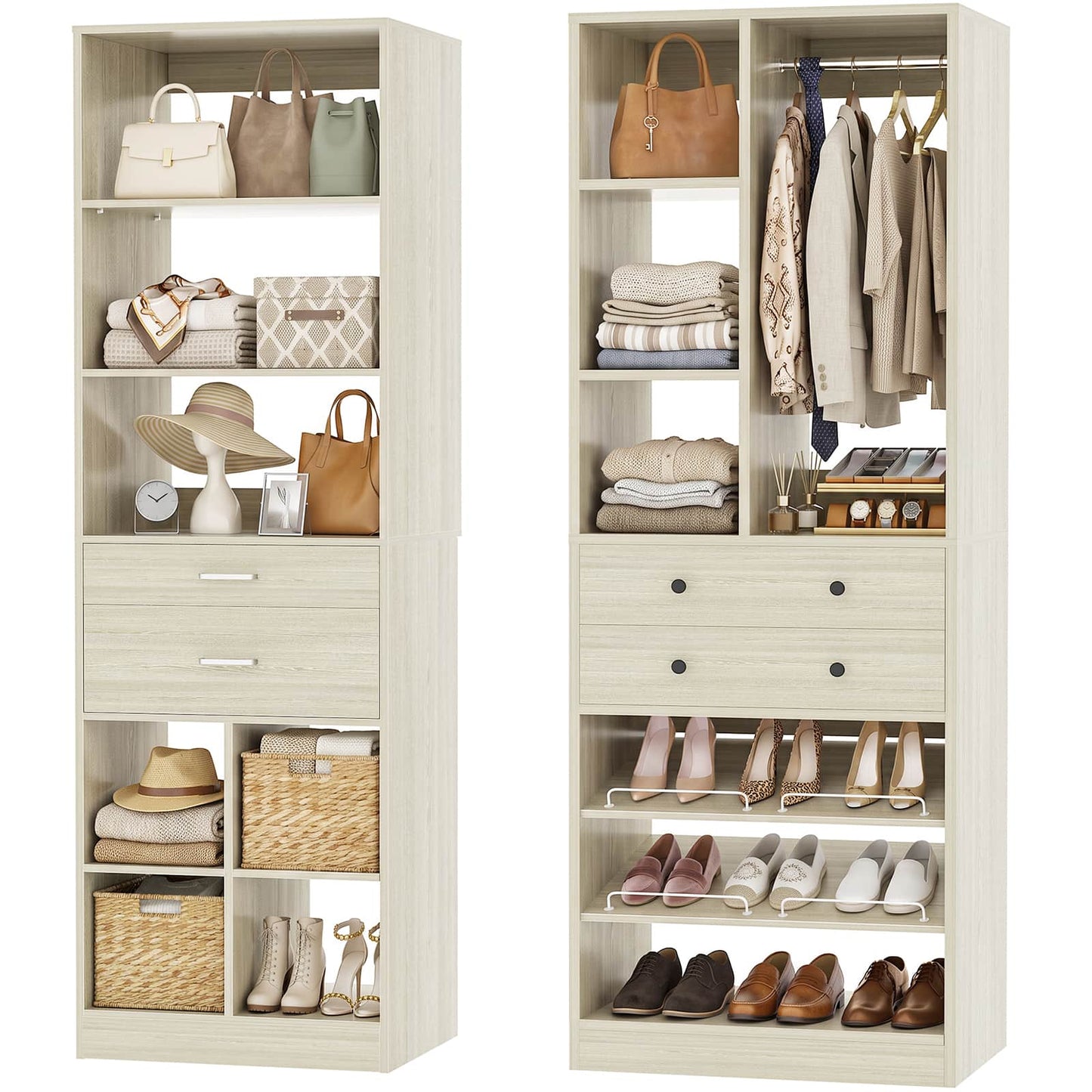 Closet System Set of 2