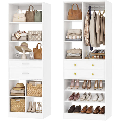 Closet System Set of 2