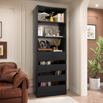 Besiost 80"H Pantry Cabinet with Drawers