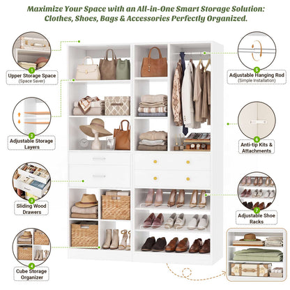 Closet System Set of 2