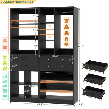 Closet System Set of 2