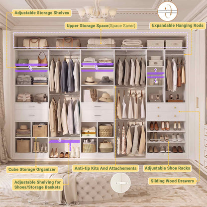 Closet System Set of 2