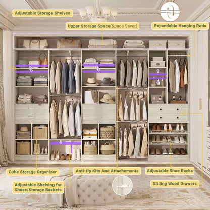 Closet System Set of 2