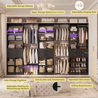 Closet System Set of 2
