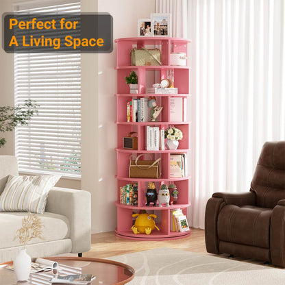 7-Tier Shoe Rack, 28-32 Pair Rotating Shoe Rack Tower