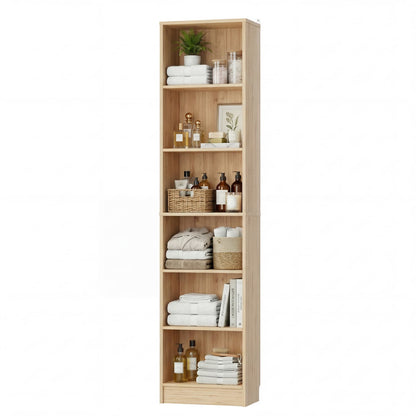 Besiost Bookcase with 2 Adjustable Shelves