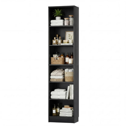 Besiost Bookcase with 2 Adjustable Shelves