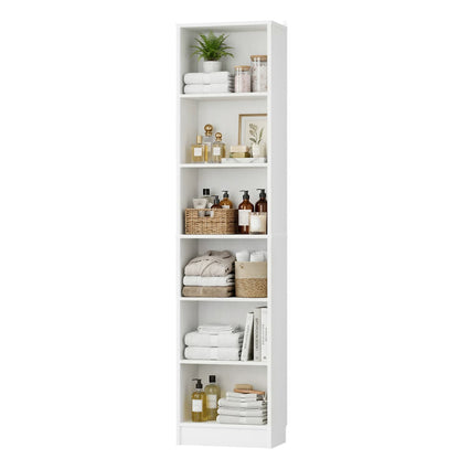 Besiost Bookcase with 2 Adjustable Shelves
