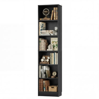 Besiost Bookcase with 2 Adjustable Shelves
