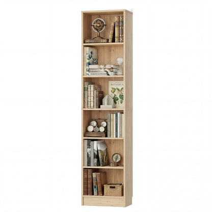 Besiost Bookcase with 2 Adjustable Shelves