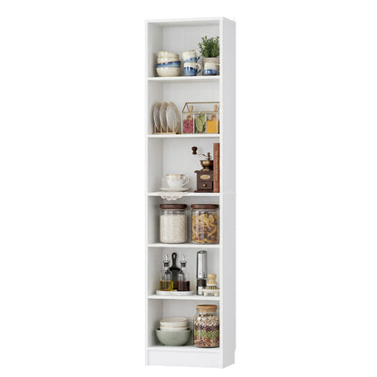 Besiost Bookcase with 2 Adjustable Shelves