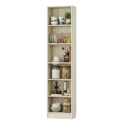 Besiost Bookcase with 2 Adjustable Shelves