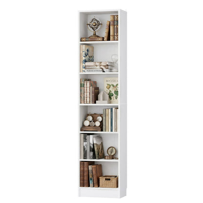 Besiost Bookcase with 2 Adjustable Shelves