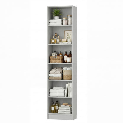 Besiost Bookcase with 2 Adjustable Shelves
