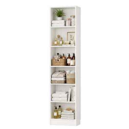 Besiost Bookcase with 2 Adjustable Shelves