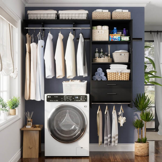 60'' Wide Laundry Wall Cabinet with 2 Drawers