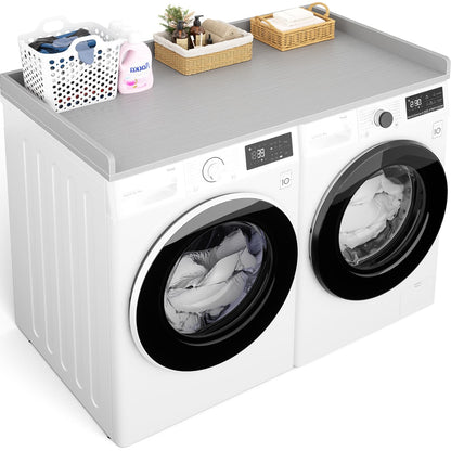 Washer and Dryer Countertop with Non-Slip Pads for Laundry Room