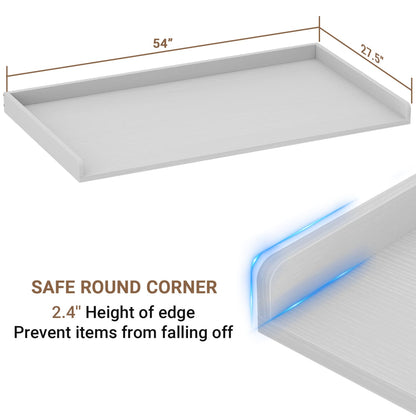 Washer and Dryer Countertop with Non-Slip Pads for Laundry Room