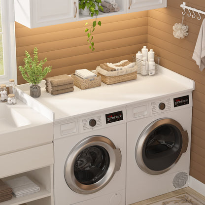 Washer and Dryer Countertop with Non-Slip Pads for Laundry Room