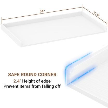 Washer and Dryer Countertop with Non-Slip Pads for Laundry Room