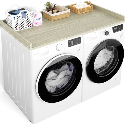 Washer and Dryer Countertop with Non-Slip Pads for Laundry Room