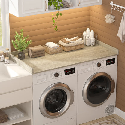 Washer and Dryer Countertop with Non-Slip Pads for Laundry Room